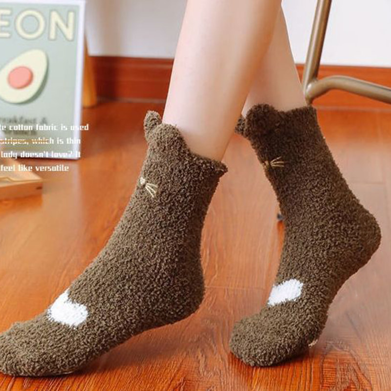Alcyoneum vellera socks, filii scriptor furry medium-term socks, autumnus et hiems cattus ungues, cute, anti lapsus, calidum dormienti, pavimento dormienti Alcyoneum vellera socks, filii scriptor furry medium-term socks, autumnus et hiems cattus ungues, cute, anti lapsus, calidum dormienti, pavimento dormienti