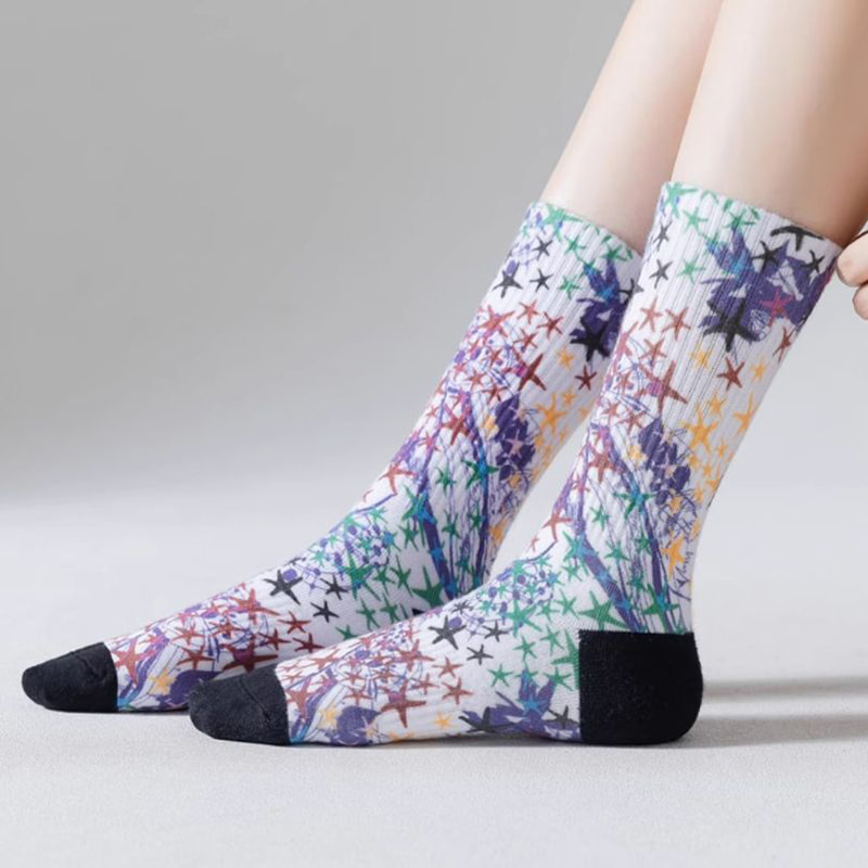 3D printing technology pro vere et aestate tibialia, homines in longa socks, mulieres scriptor midsoles, Europae et American platea ludis, copulat 'Cottonus socks, graffiti trendy socks 3D printing technology pro vere et aestate tibialia, homines in longa socks, mulieres scriptor midsoles, Europae et American platea ludis, copulat 'Cottonus socks, graffiti trendy socks