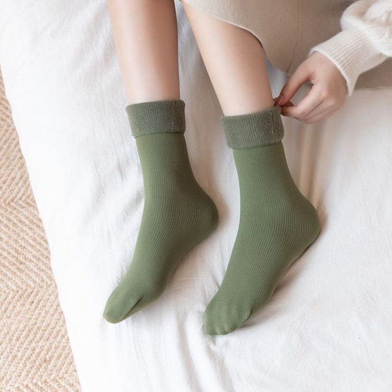 Socks filii, midsule, autumnus et hibernis verticalis plagis imitationis cashmere nix tibialia, viris et mulierum crassum holoserica, anti lapsus et calidum areæ socks