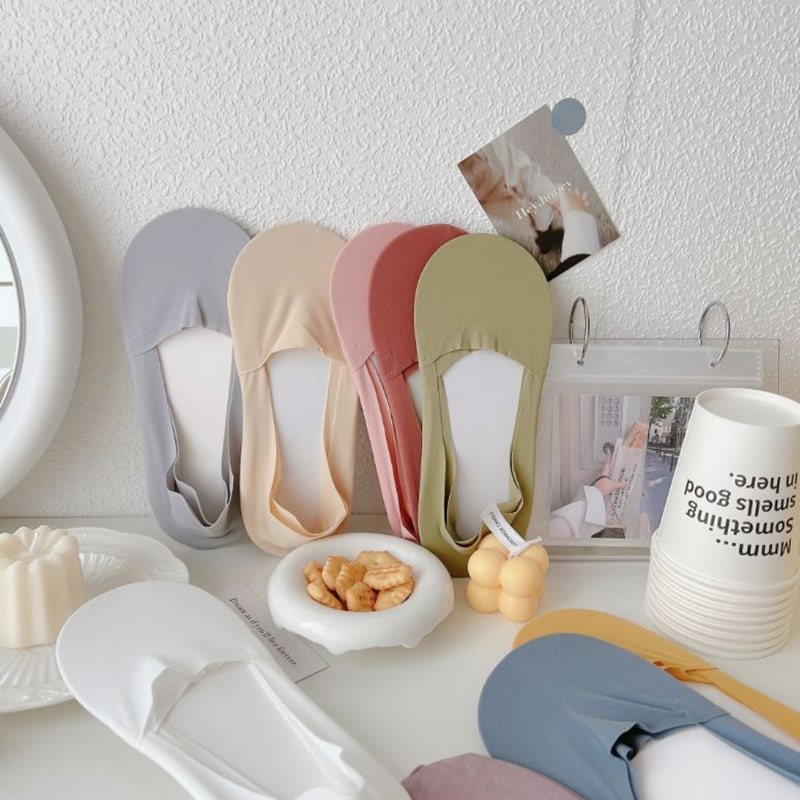 Morandi glacies sericum splicing glaciem sericum fabricae invisibilia tibialia