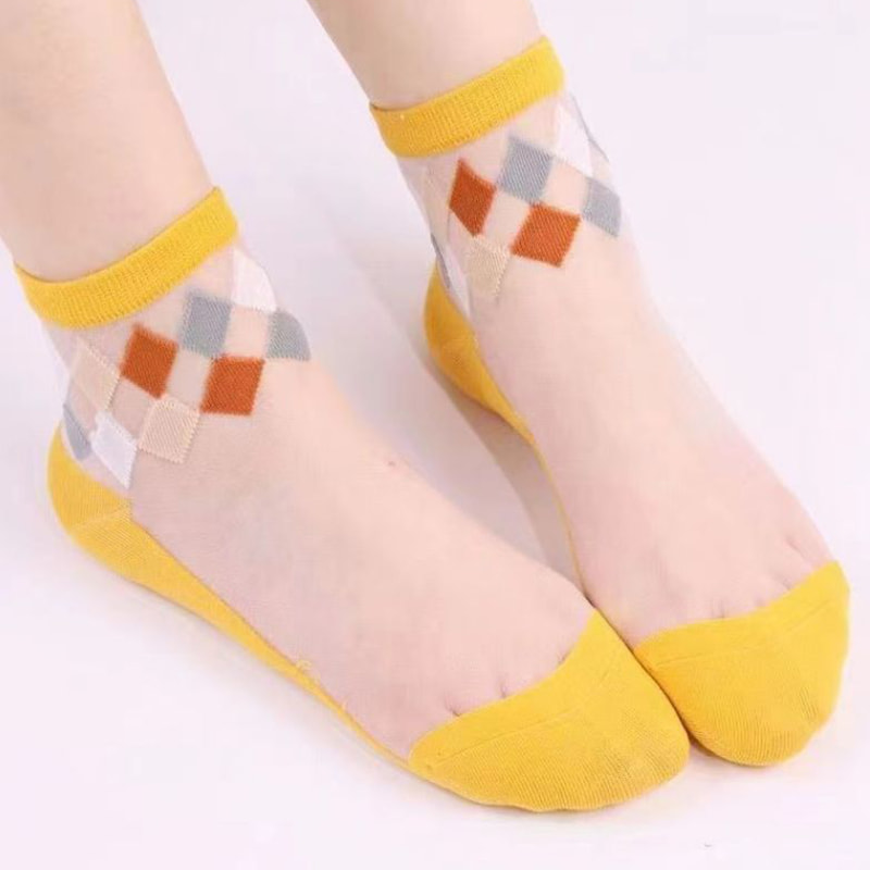 Aestate Tenues Vitrum Stockings filii Sexy Cotton imo Socks