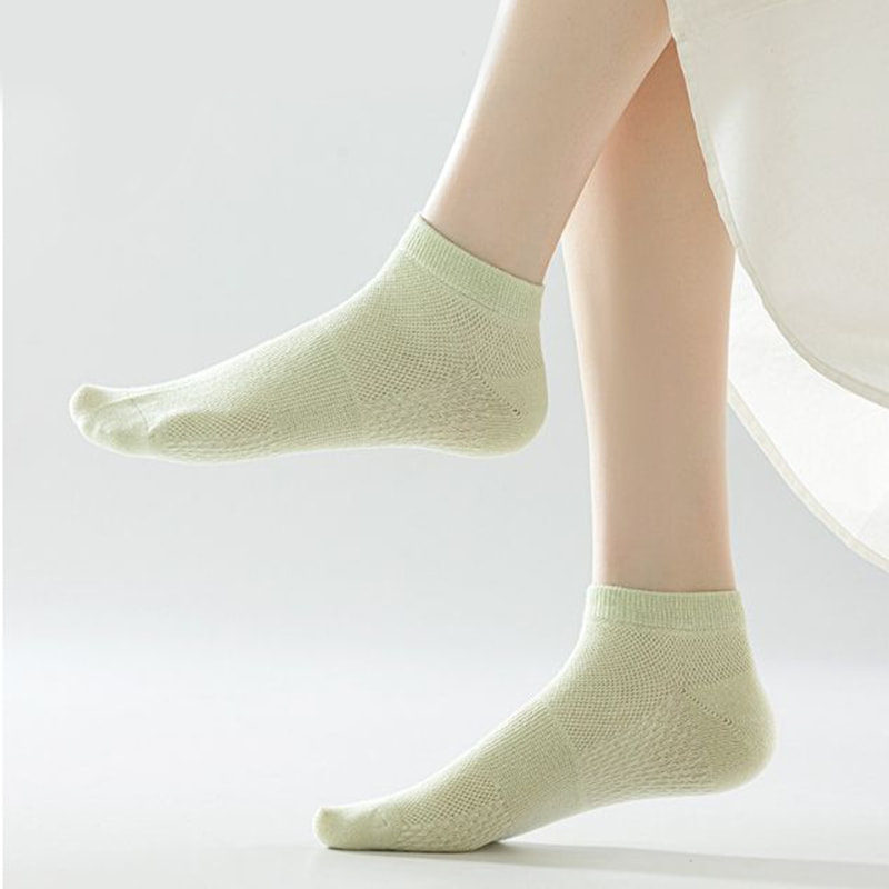 AI CAO aromatherapy Gift Box Mesh Short Socks